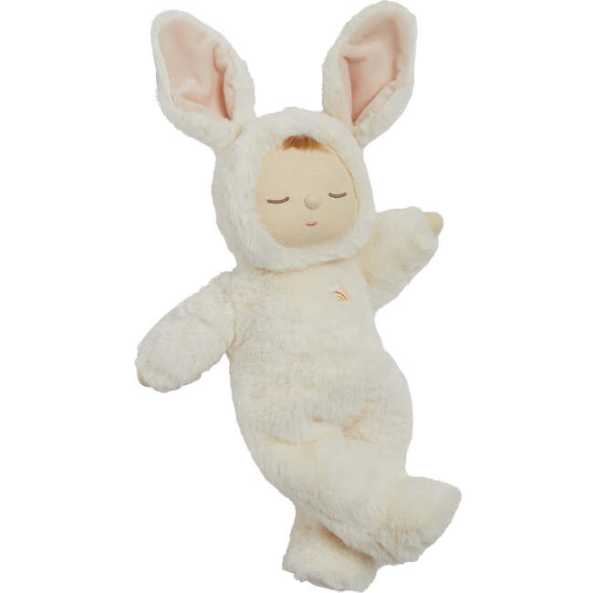 Bunny Moppet Cozy Dozy Plush Toy, White