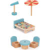 The Big Family Wooden Tree House, Blue - Dollhouses - 2