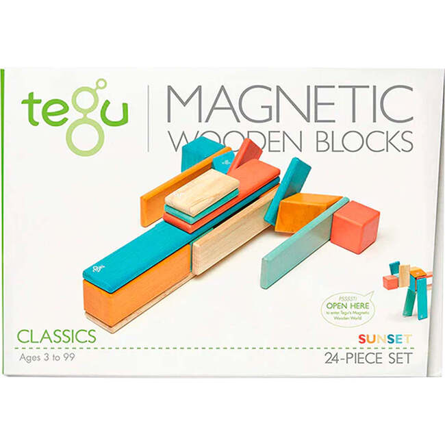 24-Pieces Blocks Set, Sunset - Blocks - 5