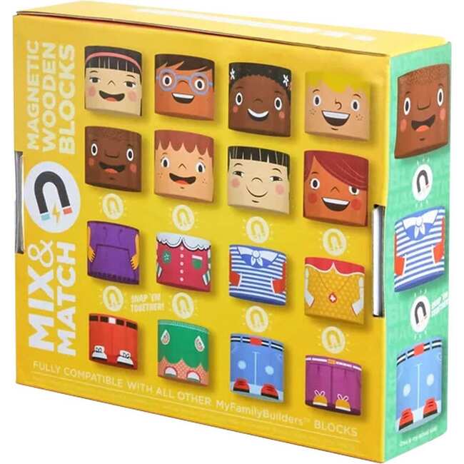 My Family Builders 16-Pieces Set, Multicolors - Blocks - 3
