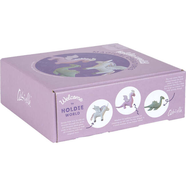 Holdie Folk Felt Magical Creatures, Multicolors - Soft Dolls - 4