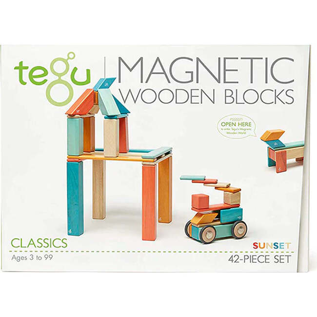 42-Pieces Blocks Set, Sunset - Blocks - 5