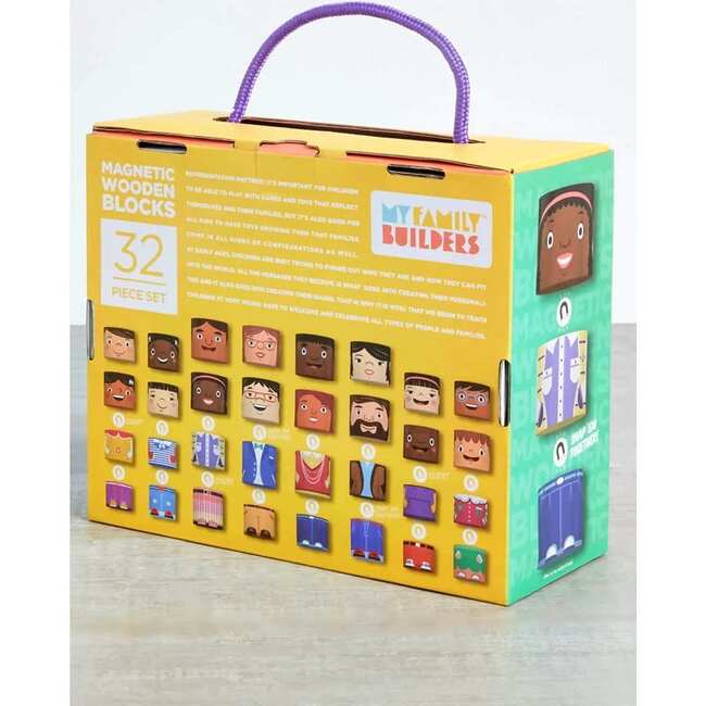 My Family Builders 32-Pieces Set, Multicolors - Blocks - 3