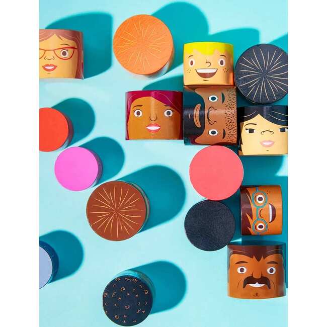 My Family Builders 32-Pieces Set, Multicolors - Blocks - 4