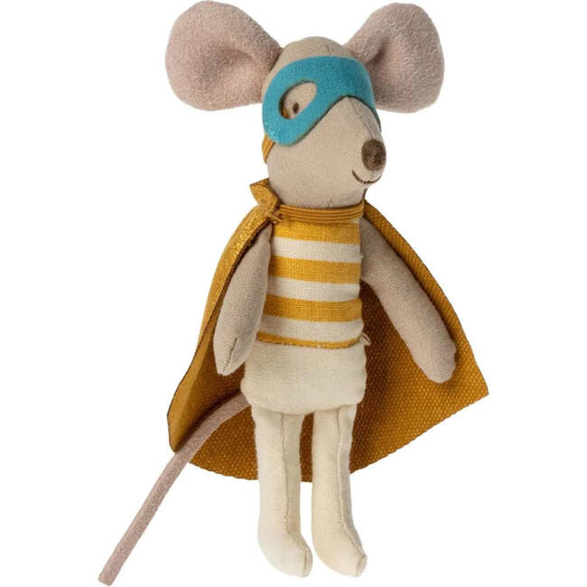 Little Brother Superhero Mouse, Multicolors - Dolls - 1