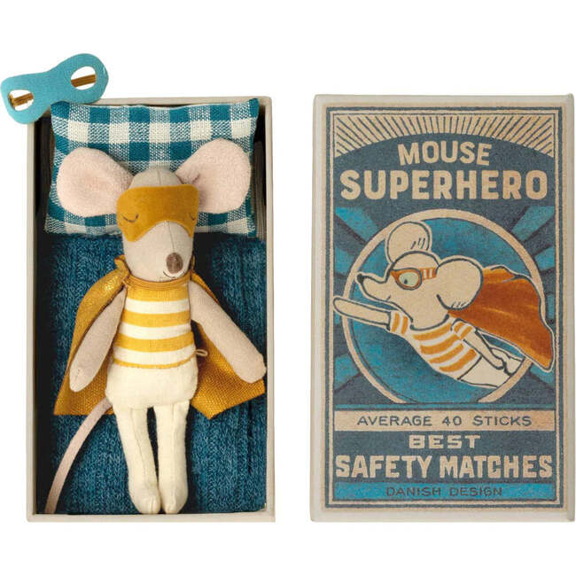Little Brother Superhero Mouse, Multicolors