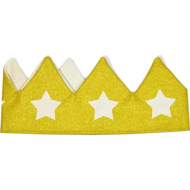 Adjustable Crown, Gold/White