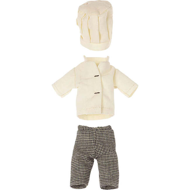 Chef Mouse With Soup Pot & Spoon, Multicolors - Soft Dolls - 5