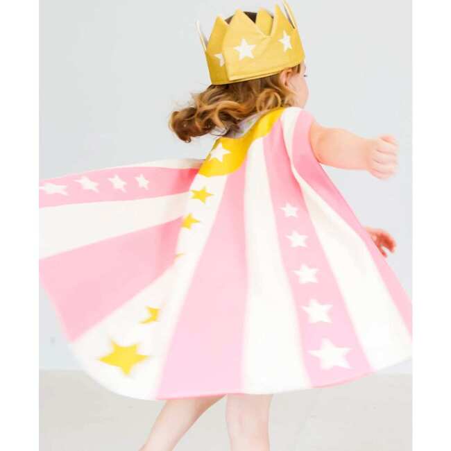 Adjustable Crown, Gold/White - Costume Accessories - 3