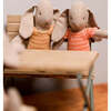 Apricot Micro Bunny, Orange/Beige - Soft Dolls - 3