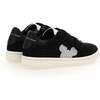 Mickey Gem Velcro Sneakers, Black - Sneakers - 3