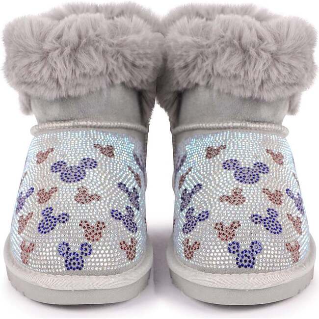 Microstud Mickey Winter Boots, Grey - Boots - 3