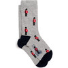 Great British Cotton Socks, Queen's Guard Grey - Socks - 2