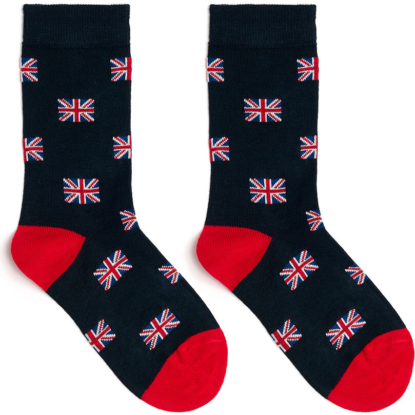 Great British Cotton Socks, Union Jack - Socks - 1