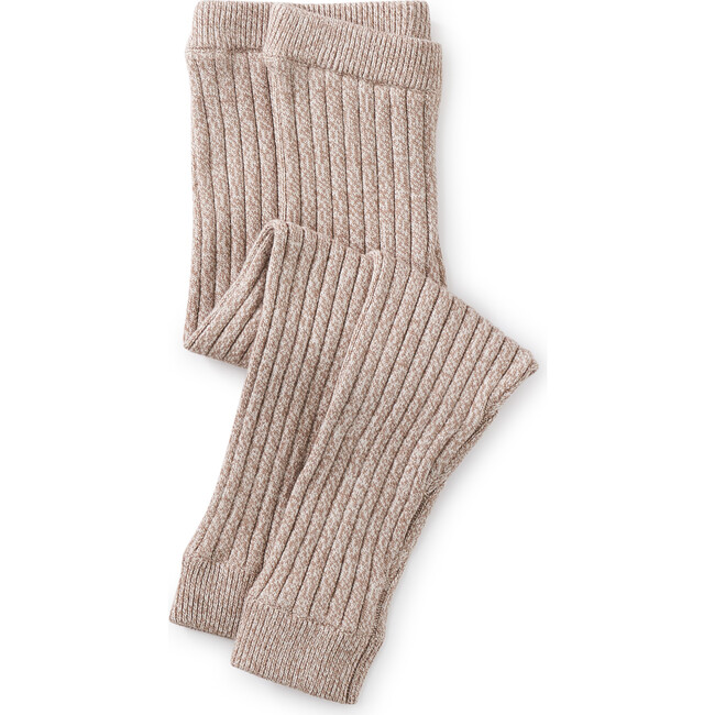 Marled Sweater Baby Leggings, Cafe - Leggings - 1