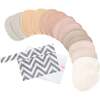 Women's Contour Organic Nursing Pads, Neutrals - Nursing Covers - 1 - thumbnail
