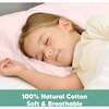 Printed Toddler Pillowcase, Mist Pink - Nursing Pillows - 3