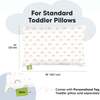 Printed Toddler Pillowcase, Jolly Rainbow - Nursing Pillows - 2