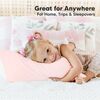 Printed Toddler Pillowcase, Mist Pink - Nursing Pillows - 5