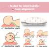 Jumbo Toddler Pillow with Pillowcase, Jolly Rainbow - Nursing Pillows - 6