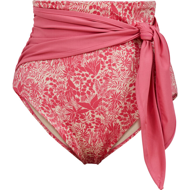 Women's Genevieve Bottoms With Side-Sweeping KnotTtie, Indra Coral