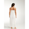 Women's Susanna Cinched Maxi Dress With Side Slit, White - Dresses - 3