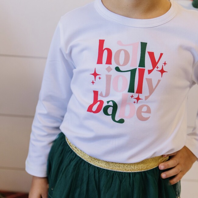 Sequin Tutu With Glitter Waistband, Emerald & Gold - Tutus - 3