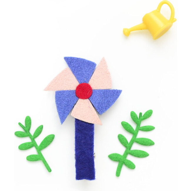 Pinwheel Clip, Multi - Hair Accessories - 1