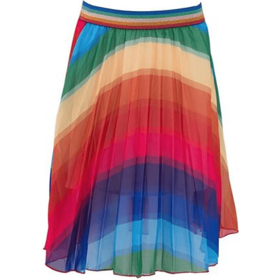 Rainbow Skirt, Multi - Skirts - 1