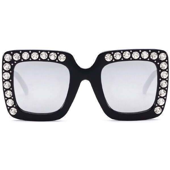 Elton Sunglasses, Black - Sunglasses - 1