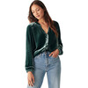 Women's Vintage Silk Velvet Naomi Top



, Green - Blouses - 1 - thumbnail