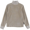 Electronic Turtleneck, Taupe - Shirts - 1 - thumbnail