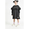 New Wave Dress, Black Pigment dye - Dresses - 2