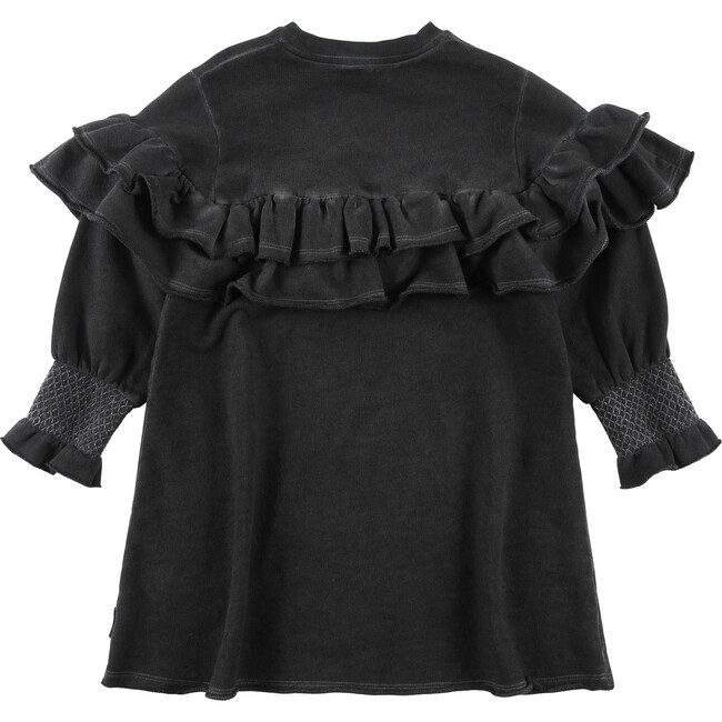 New Wave Dress, Black Pigment dye - Dresses - 3