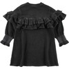 New Wave Dress, Black Pigment dye - Dresses - 3