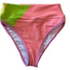 Women's Kiawah Bikini Bottom, Neon Wave Print/Sherbet - Two Pieces - 1 - thumbnail