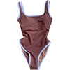 Women's Ocean Isle Sleeveless One Piece, Toast - One Pieces - 1 - thumbnail