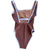 Women's Ocean Isle Sleeveless One Piece, Toast - One Pieces - 2
