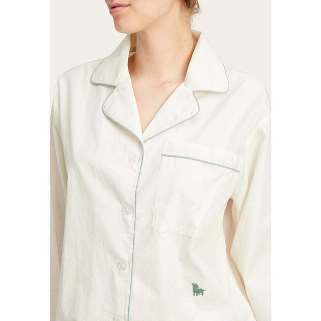 Women's Tommy PJ Set x Land of Bébé in Chalk - Pajamas - 2