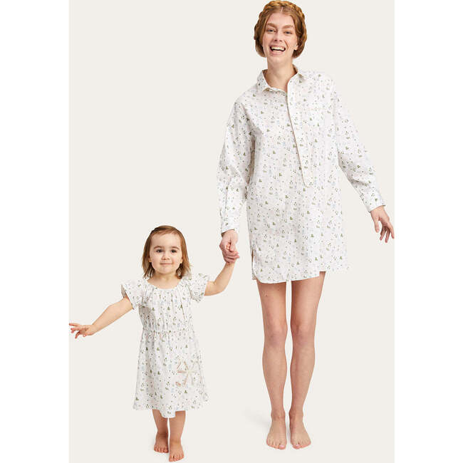 Women's Linnet Night Shirt x Land of Bébé in Multi - Pajamas - 3