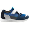 Child Running Sneakers, Blue Multi - Sneakers - 1 - thumbnail