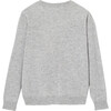 Cashmere Sweater , Chine Grey - Sweaters - 2