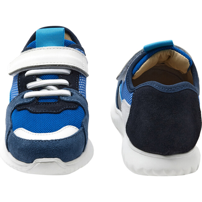 Child Running Sneakers, Blue Multi - Sneakers - 3