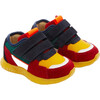 Baby Running Shoes, Yellow Multi - Sneakers - 2