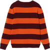Striped Sweater, Orange - Sweaters - 2