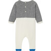 Baby Knit Onesie, Grey Multi - Onesies - 2