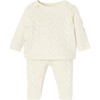 Baby Feel-Good Ensemble, White Cotton - Mixed Apparel Set - 1 - thumbnail