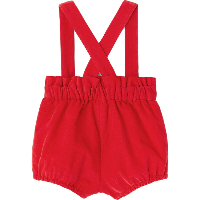 Baby Corduroy Bloomers, Lacquered Red