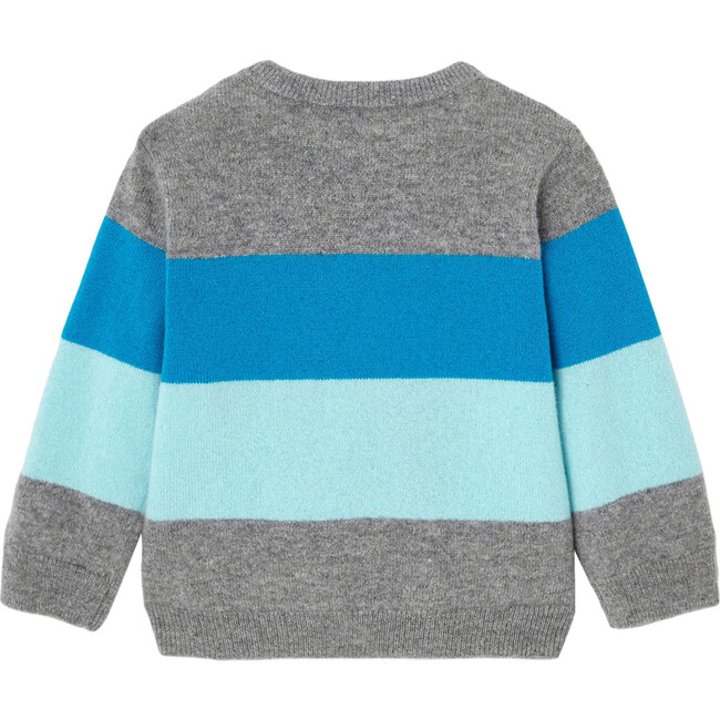 Baby Cashmere Sweater, Grey Multi