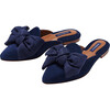 Women's The Mule, Midnight Suede - Loafers - 1 - thumbnail